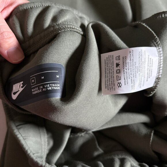 Nike Tech Fleece Jogger Pants - Men's Size M - Green - Picture 5 of 8